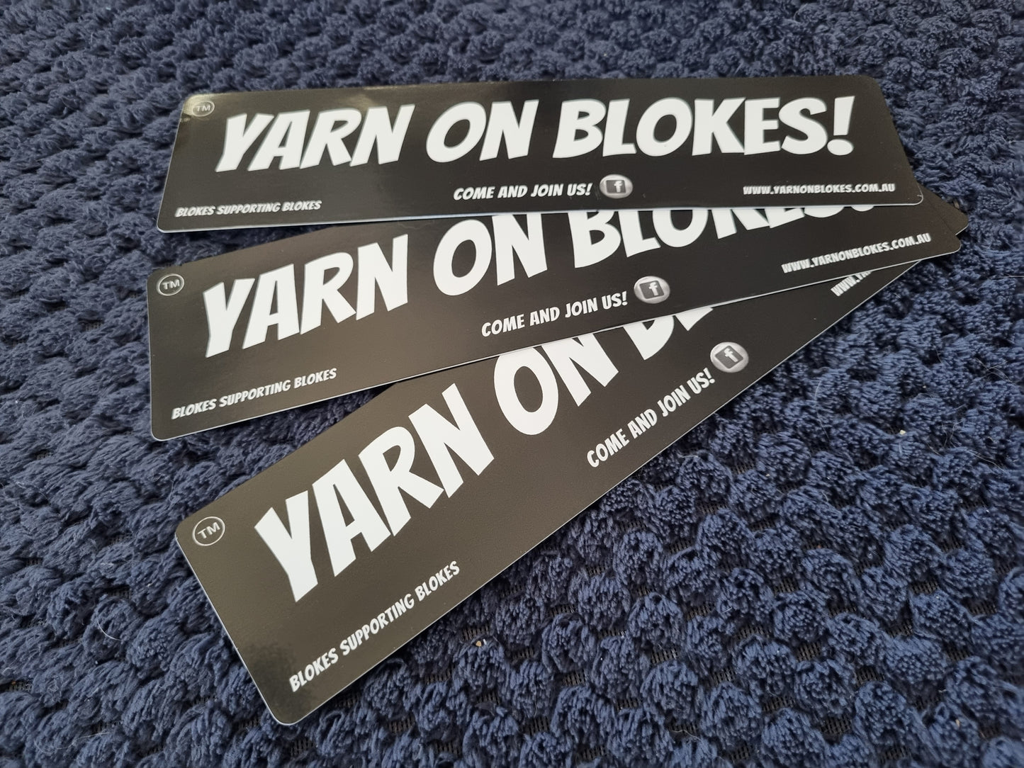 YARN ON BLOKES Stickers