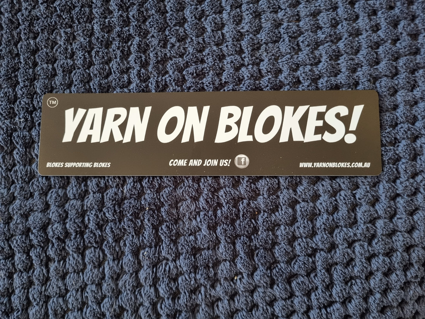 YARN ON BLOKES Stickers