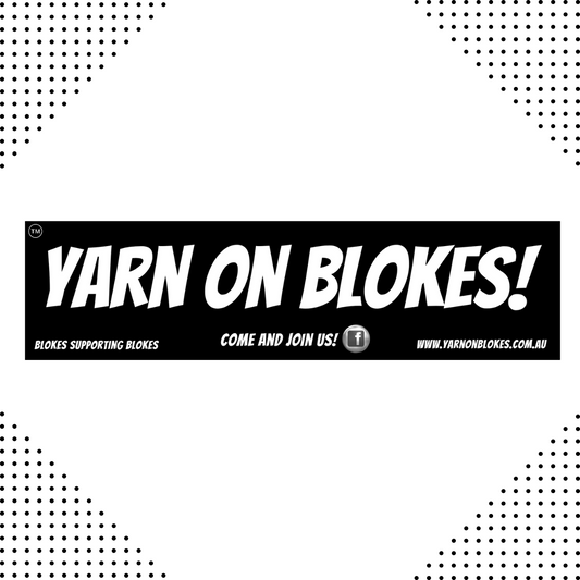 YARN ON BLOKES Stickers